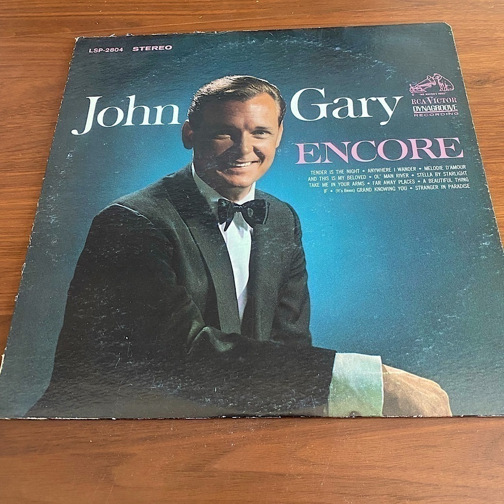 Stereo John Gary Encore Vinyl Record